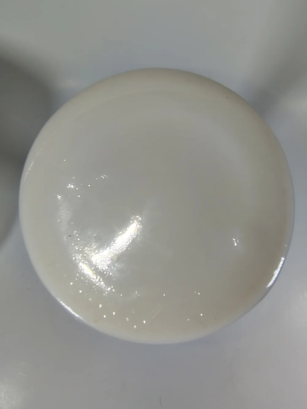 Vintage White Milk Glass Bud Vase 9